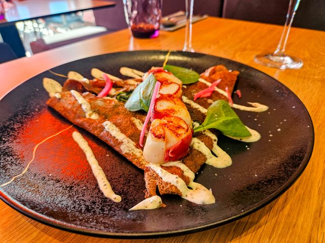 La Crêperie du Roc Galette de saint-Jacques