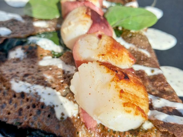 La Crêperie du Roc Galette de saint-Jacques