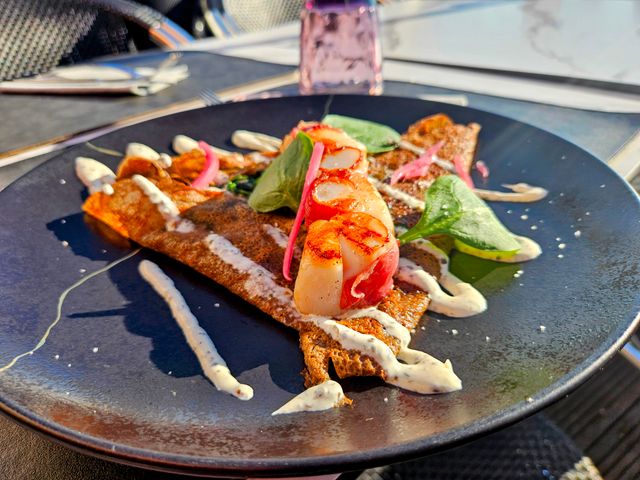 La Crêperie du Roc Galette de saint-Jacques