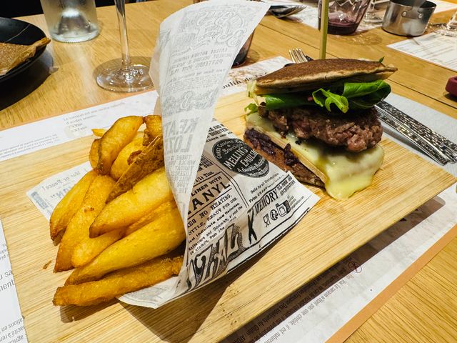 La Crêperie du Roc Galette façon burger